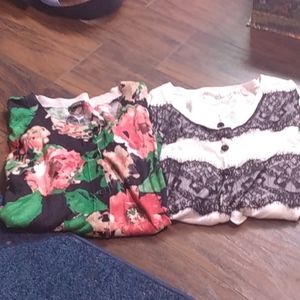 Anthropologie/ Talbot's cardigan bundle